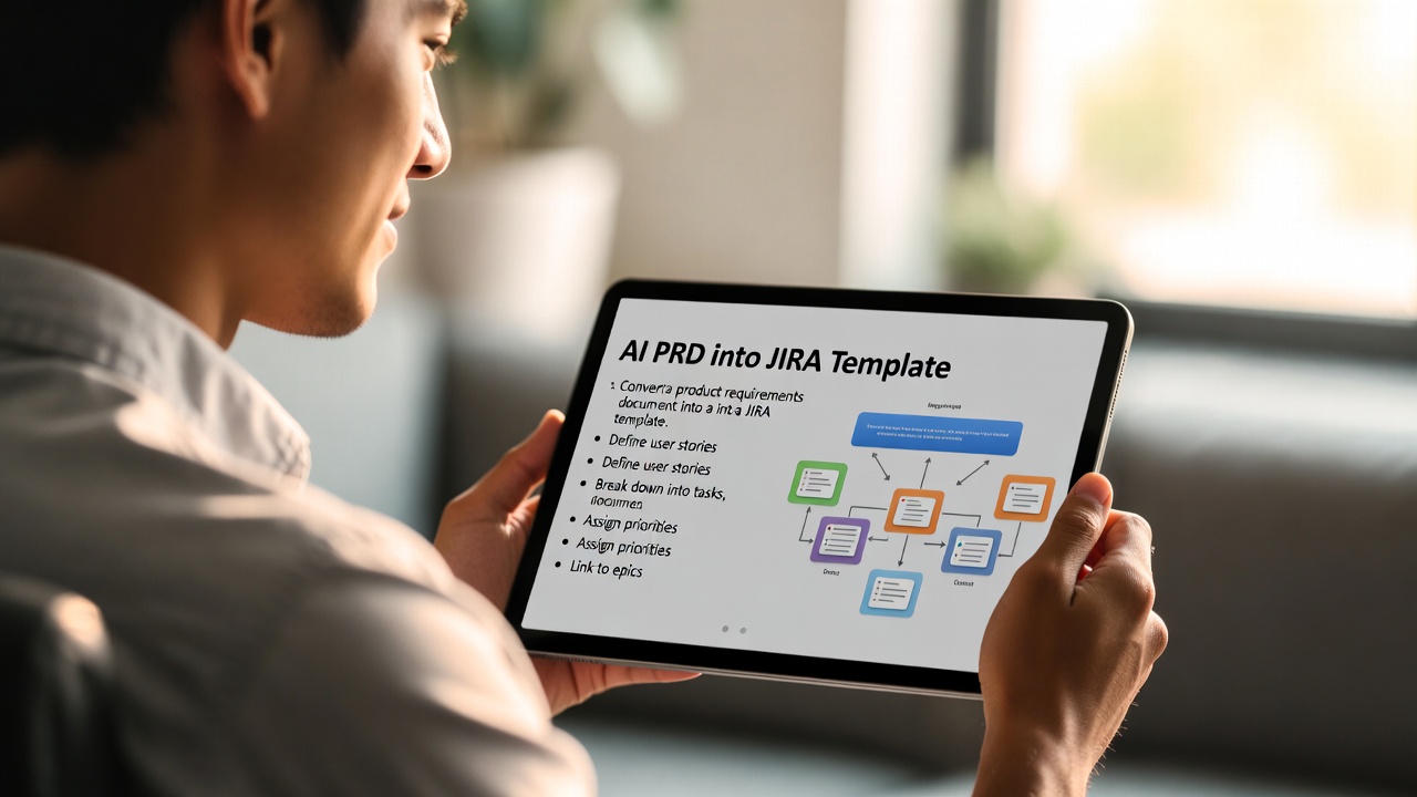 AI templates for generating PRD and Jira ticket